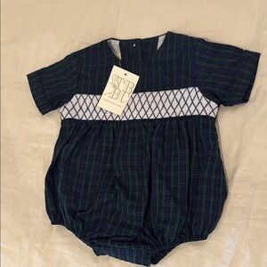 The Beaufort Bonnet Company Bryant Baby Romper NWT 12-18 months TBBC $80